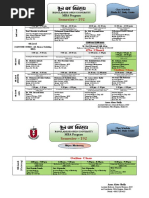 MBA Class Schedule 192 Semester - BOU