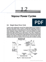 Vapour Power Cycle