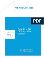 ASHI Basic First Aid CPR and AED Syllabus Aspenized
