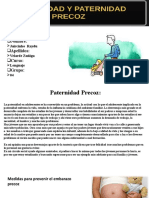 La Paternidad Precoz: Nombre: Apellidos: Curso: Grupo