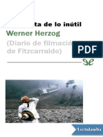 Herzog, Werner-Conquista de Lo Inutil. Diario de Filmación de Fitzcarraldo