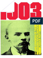 Lenin-1903. Second Ordinary Congress of The RDSLP