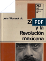 Womack Jr., John-Zapata y La Revolución Mexicana