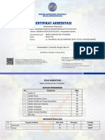 Sertifikat Akred SMKS Kesehatan Ypunara