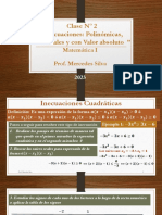 Clase Téorica #2 - Inecuaciones
