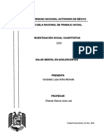 Investigación de Salud Mental 2023