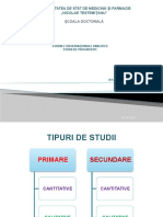 Studii - Observationale - Analitice