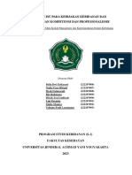 Resume Isu-Isu Pada Kebijakan Kebidanan Dan Pengembangan Kompetensi Dan Profesionalisme - Kelompok 3
