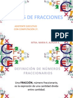 Tipos de Fracciones