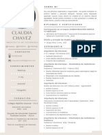 Claudia Chavez - CV