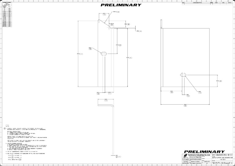 Baffle Support, Non Discharge Side PDF Building Engineering