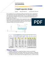 Gas Liquid Separator Design