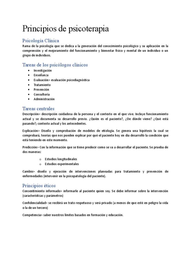 Techniques Psychothérapeutiques En Médecine