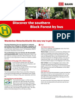 Discover The Southern Black Forest by Bus: Wanderbus Wutachschlucht: The Easy Way To Get There and Back