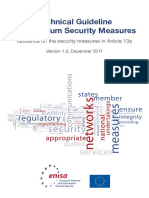 Technical Guideline For Minimum Security Measures v1.0