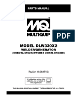 Multiquip DlW330X2 User Manual