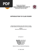 Introduction To Fluid Power 1