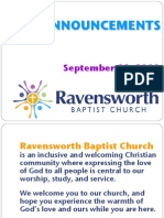 Ravensworth Coming Events 9/11/11