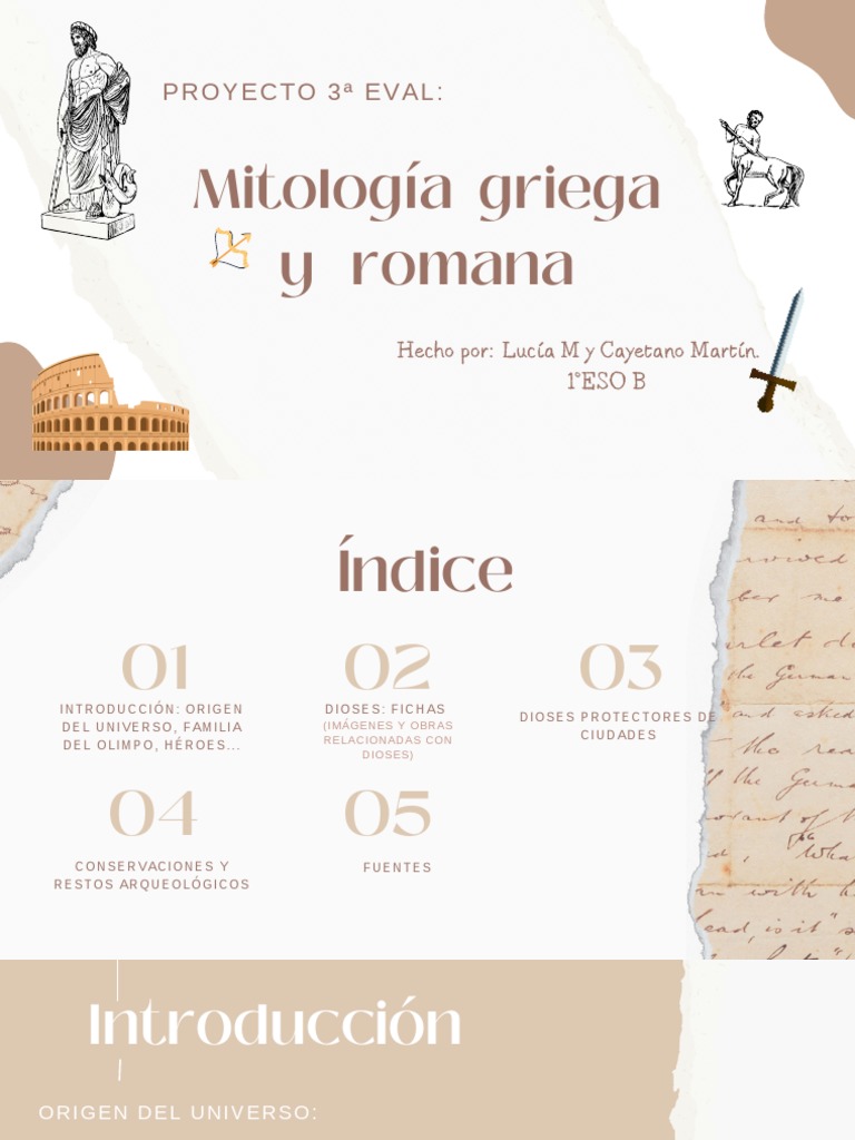 Dioses y héroes de la mitología griega | PDF | Doce olímpicos | Zeus