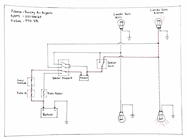 Wiring Diagram Lampu Sein PDF