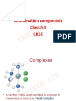 Unit 9 Coordination Compounds