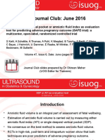 UOG Journal Club: June 2016