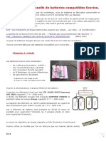 Fabrication Personnelle de Batteries Compatibles Scurion