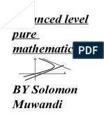 Advanced Level Pure Mathematics Muwandi