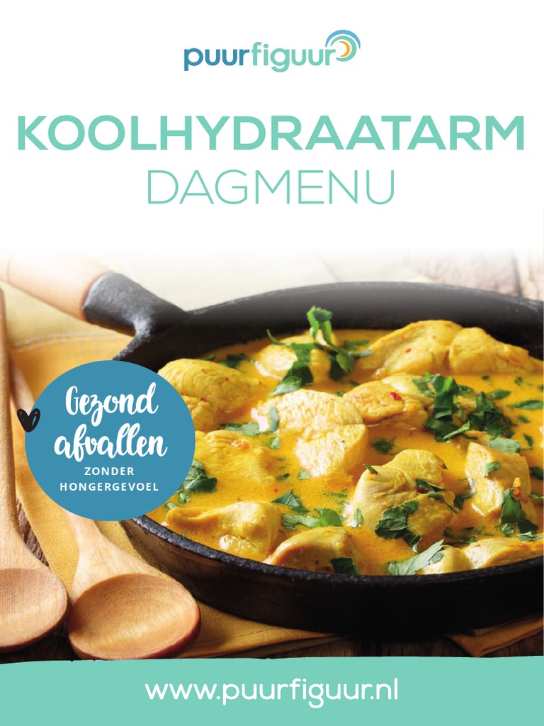 Koolhydraatarm Dagmenu 1 | PDF