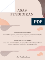 Kelompok 4 (Asas Pendidikan)