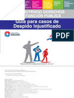 Guía para Casos de Despido Injustificado - SECRETARIA DE LA FUNCION PUBLICA - PRESIDENCIA DE LA REPUBLICA DEL PARAGUAY - PortalGuarani