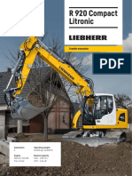 Excavator Liebherr R920