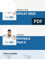UPCAT Physics Review Part 2