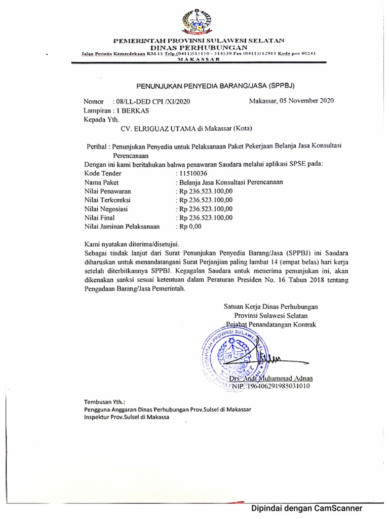 SPPBJ Ded Cpi | PDF