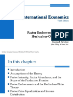 Chapter 5 Factor Endownment and H-O Theory