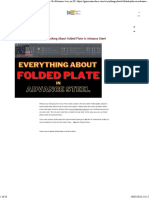 Everything About Folded Plate in Advance Steel - Go Measure 4 Me in 3D