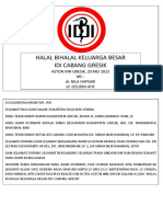 MC Halal Bihalal Idi Gresik