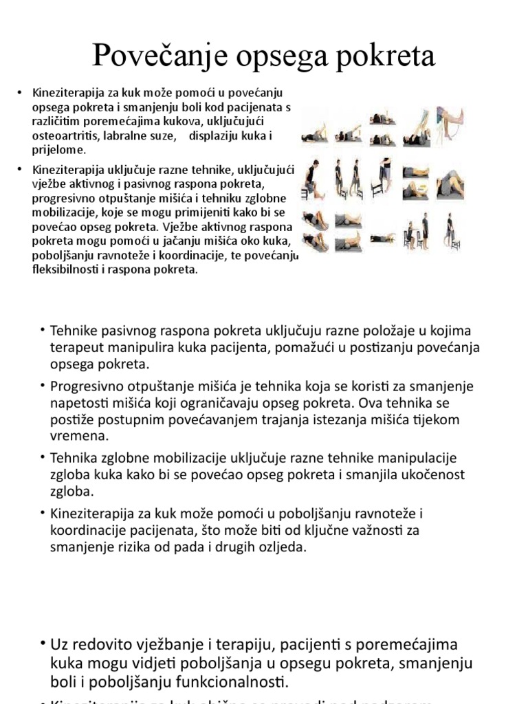 Povečanje Opsega Pokreta | PDF