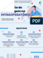 Assistência de Enfermagem No Intraoperatorio