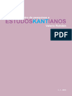 Estudos Kantianos v.1 n.1 2013