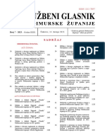 Službeni Glasnik Međimurske Županije Broj 7. Iz 2023. Godine