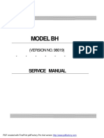 BH 98019 Service Manual