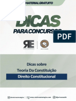 DICAS-TEORIA DA CONSTITUIÇÃO