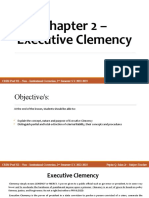 Chapter II Executive Clemency