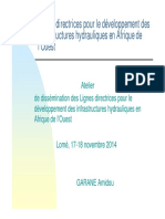 Lignes Directrices Infrastruct Hydrauliques