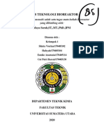 Edited - TUGAS TEKNOLOGI BIOREAKTOR - Neraca Massa CSTR PDF
