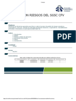 PG 101 Gestion Riesgos Del SGSC CFV: Objetivos