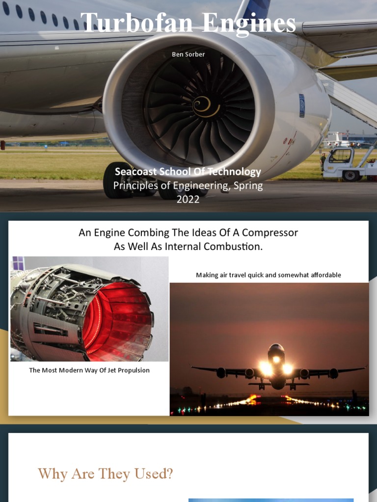 Turbofan Engines Explained | PDF | Science & Mathematics | Technology ...