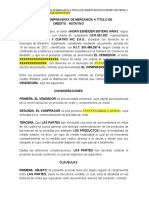 Contrato de Compraventa de Mercancía A Título de Crédito Rotativo