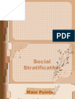 Social Stratification